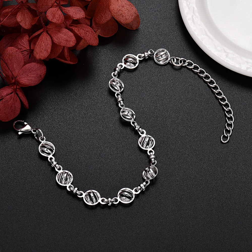 Streetwear Brand Jewelry - Pulseiras de corrente de prata esterlina