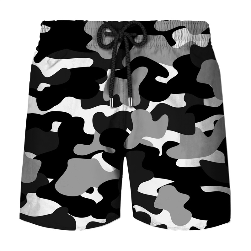 A Bathing Ape Camo - Shorts Clássicos de Camuflagem para Homens,