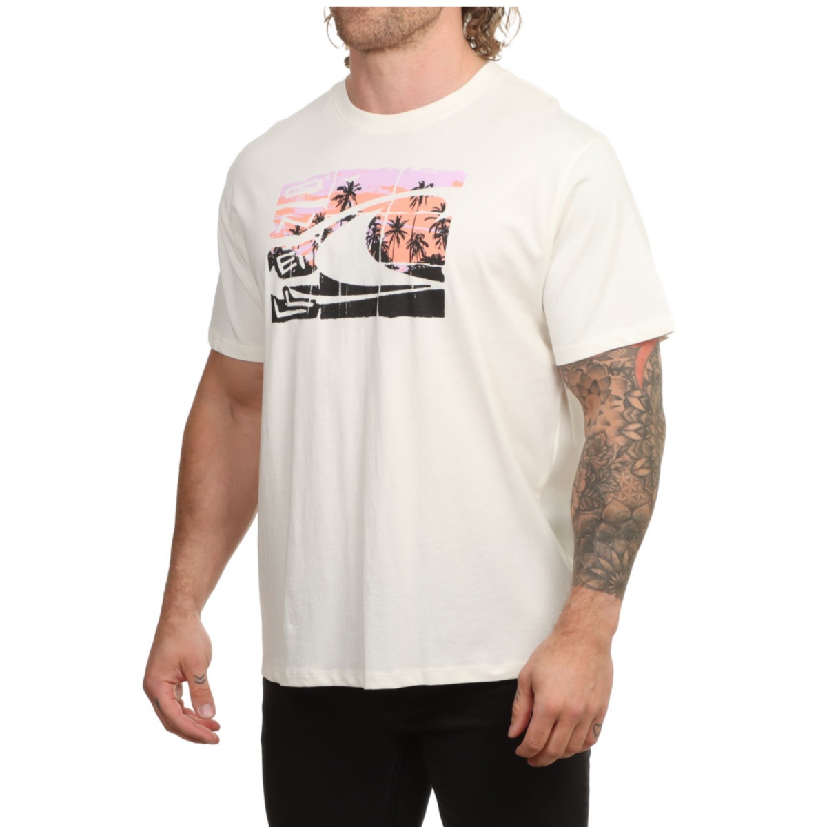Streetwear Brand Graphics - Camiseta de algodão com estampa gráfica