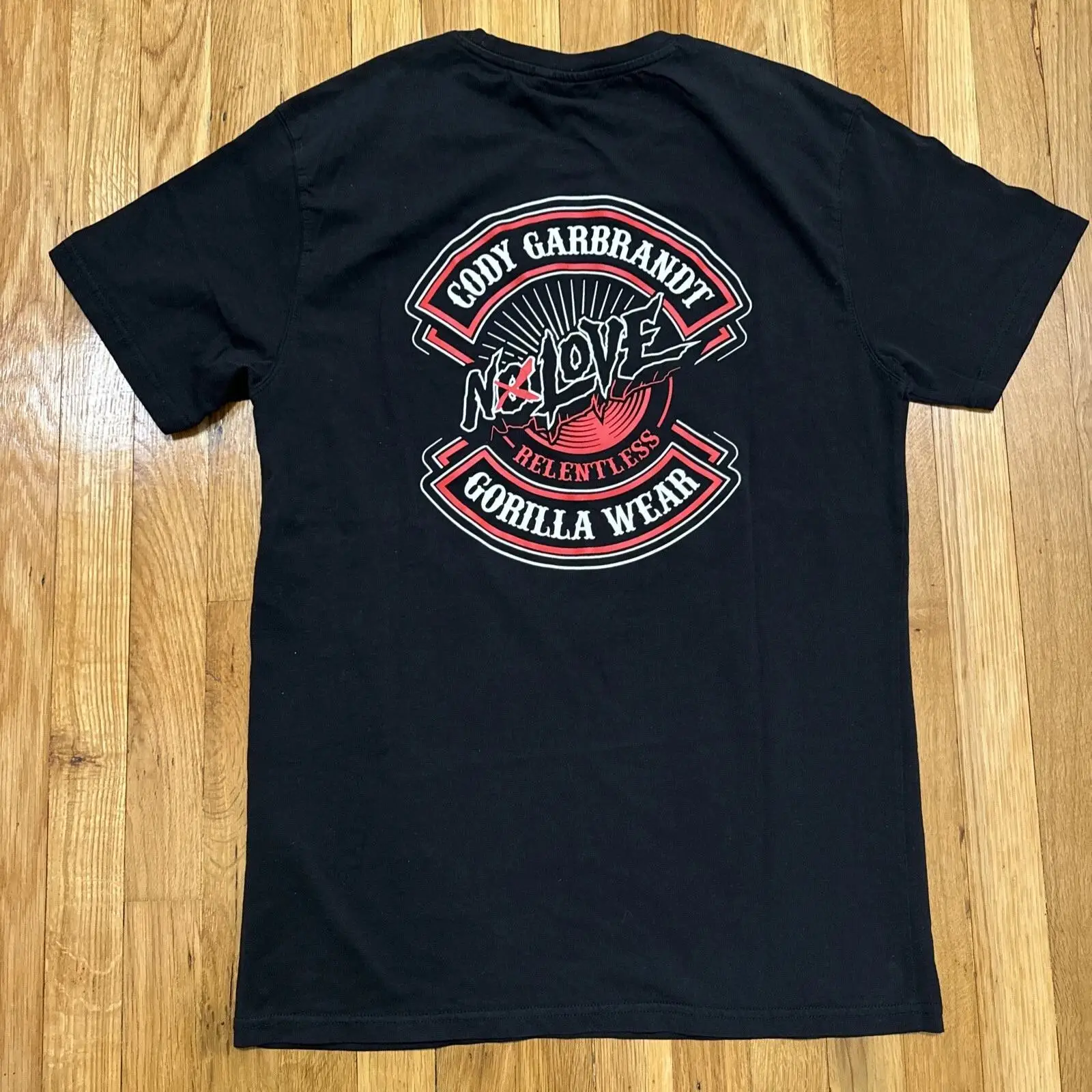 Streetwear Brand Graphics - Camiseta Gorilla Brand Cody Garbrandt Preta