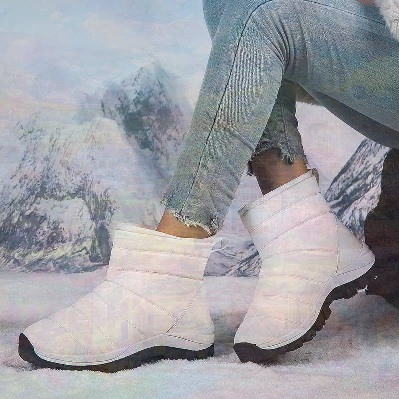 Streetwear Brand Expensive - Antiderrapante térmico idosos tênis mulher sapatos