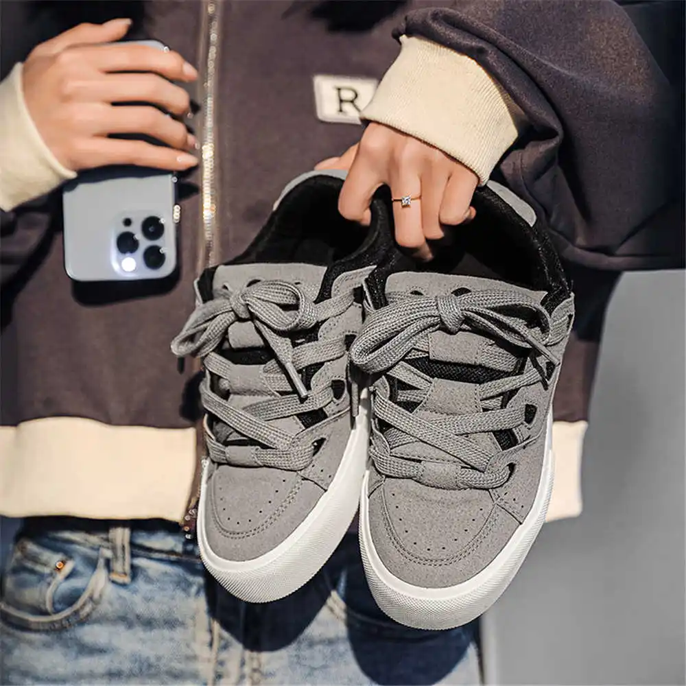 Streetwear Brand Expensive - Com laço hiphop sapatos escolares femininos