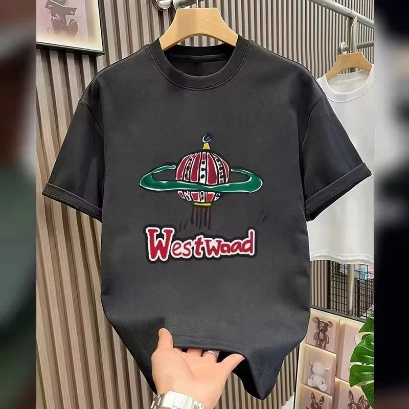 Streetwear Brand Graphics - Camiseta Clássica de Moda Casual com