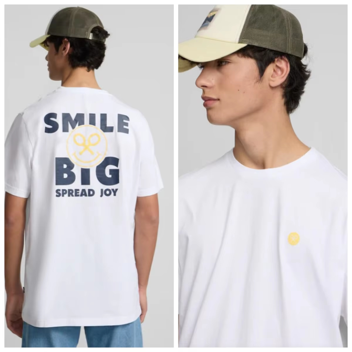 Streetwear Brand Collection - Camiseta de Algodão com Estampa da