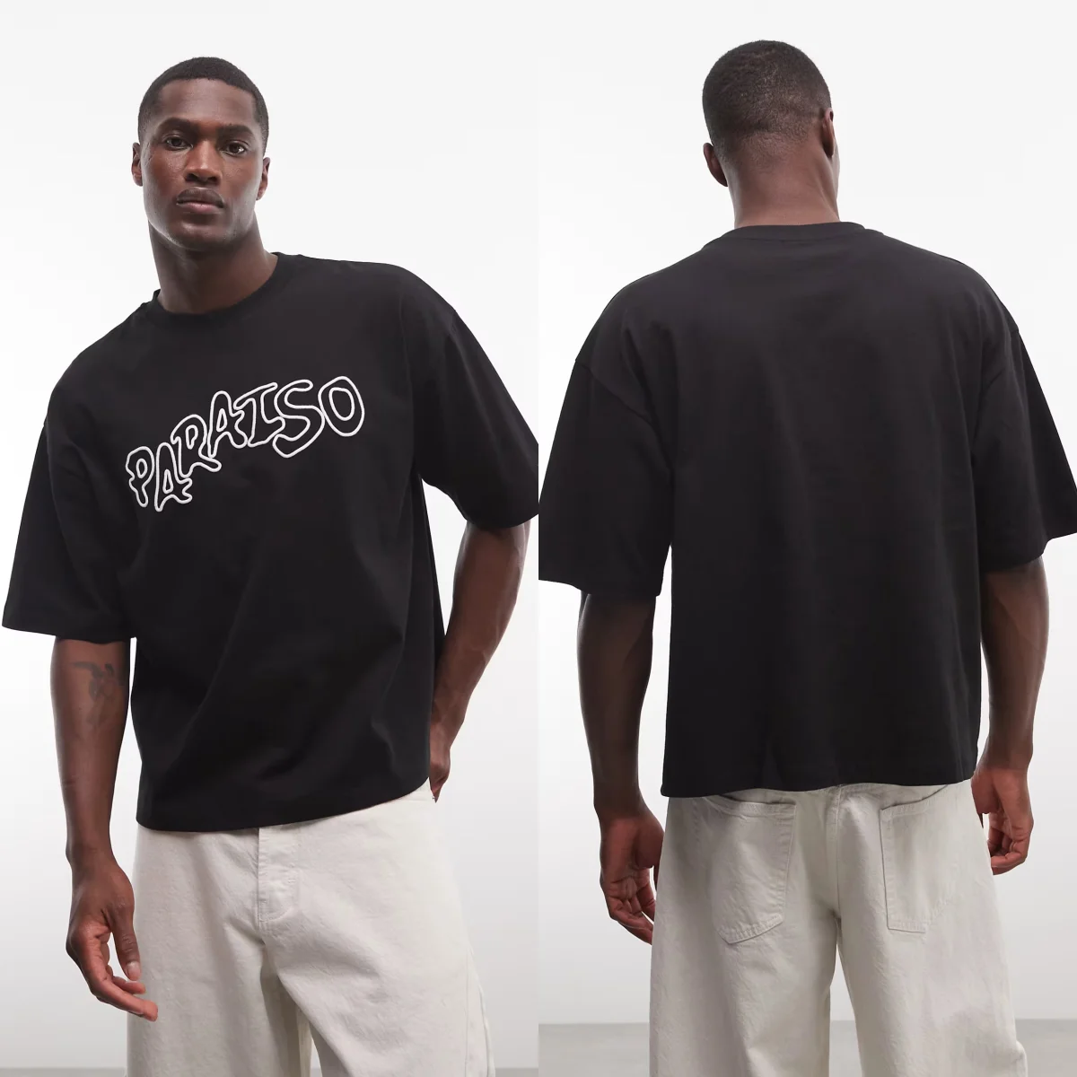 Camiseta de Algodão com Estamp - Streetwear Brand Collection avaliação e preço